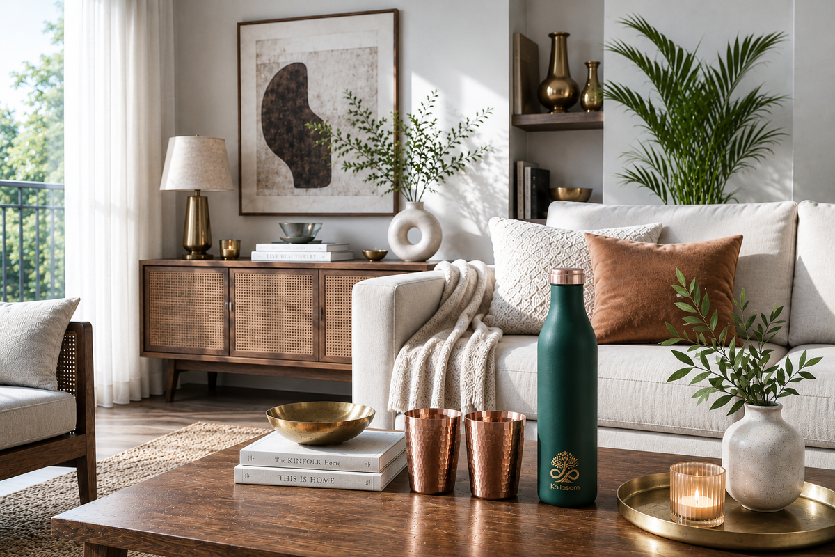 Why Urban Indian Homes Are Rediscovering Traditional Metals in a Minimalist World