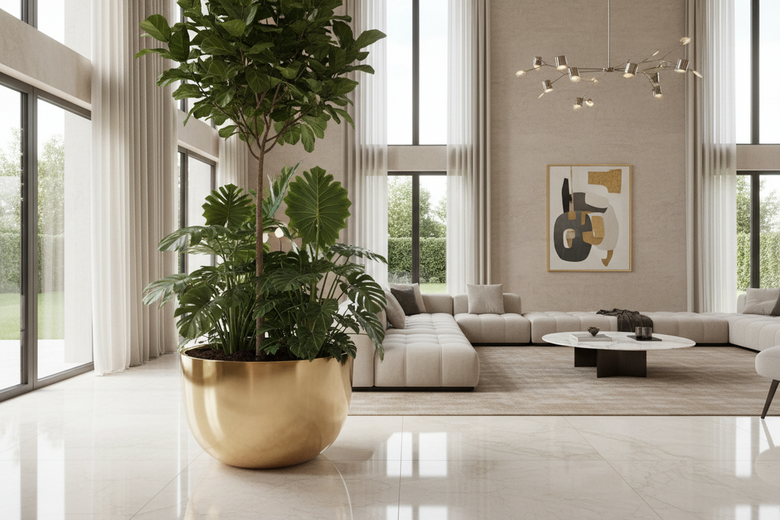 5 Brass Décor Ideas for Luxury Homes