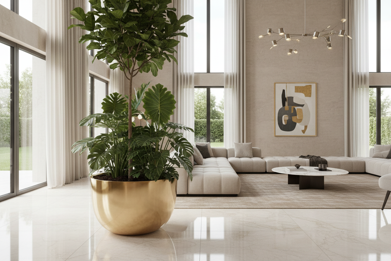 5 Brass Décor Ideas for Luxury Homes