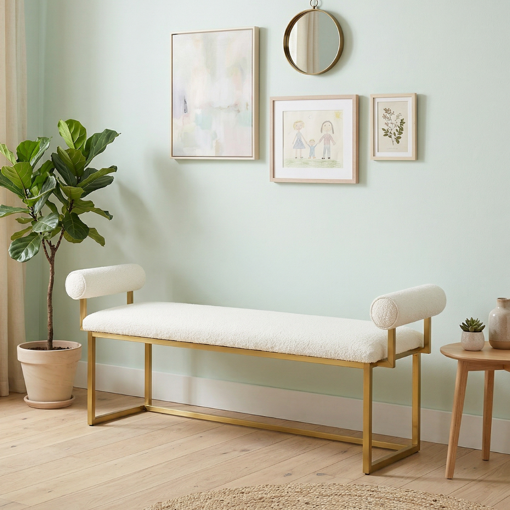 Handcrafted Aura Bench