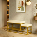 Plush Comfort Bench