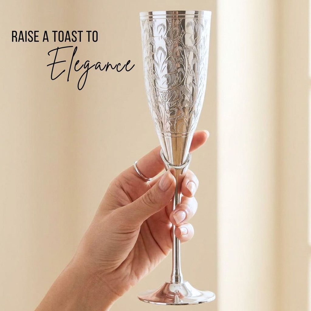 Brass Flutes Set German Silver Coated
