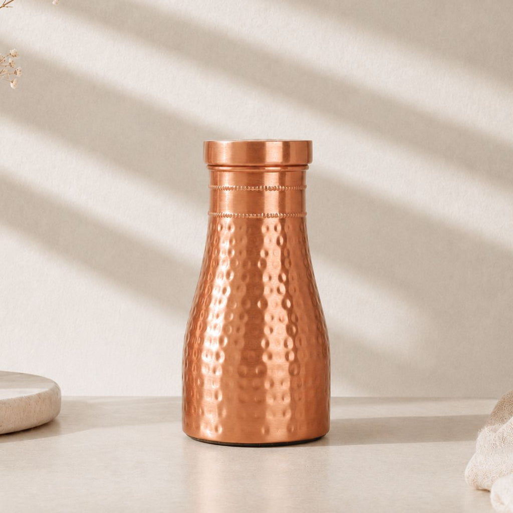 Bedside Pure Copper Water Pot 950 ml