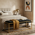 Metal Modern Comfort Bench