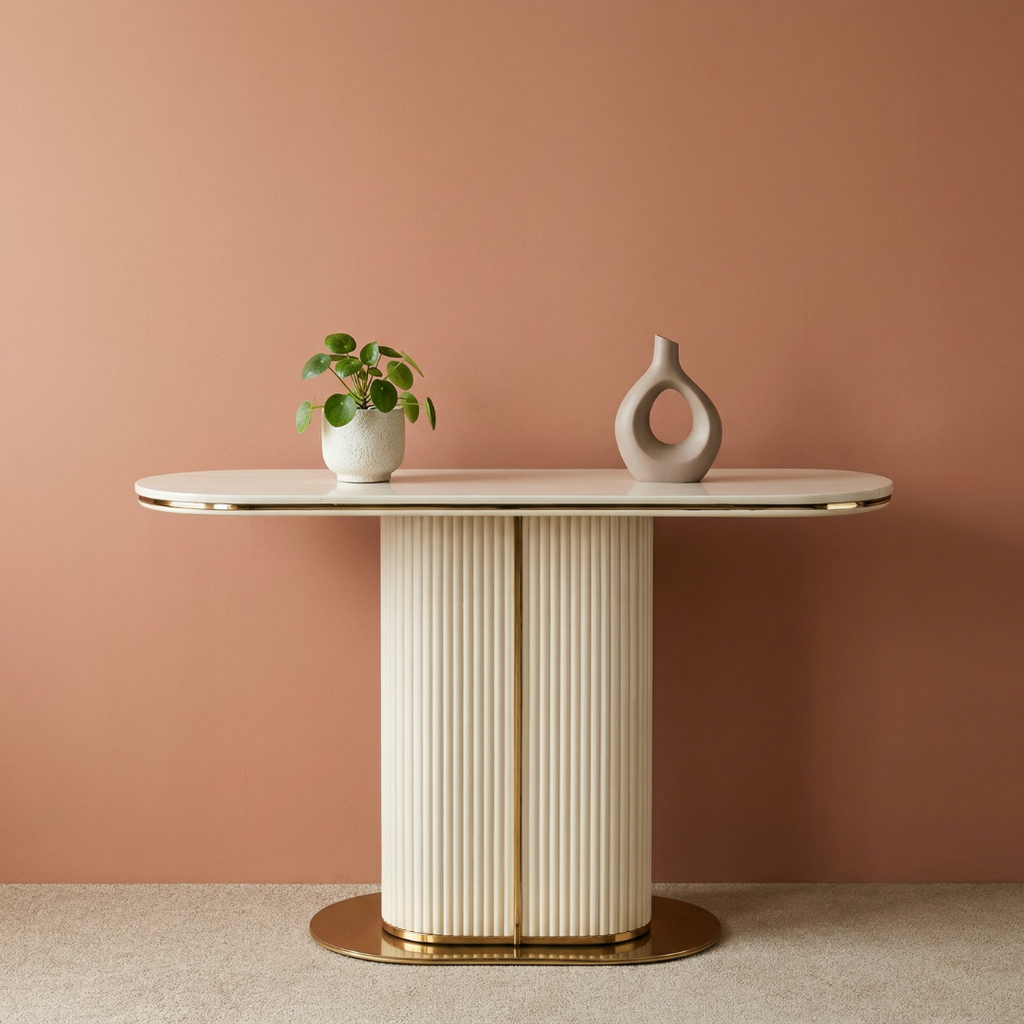 Elysian Fluted Console Table