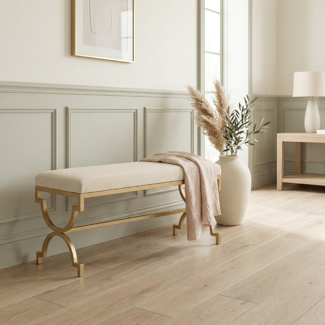 Golden Retreat Bench