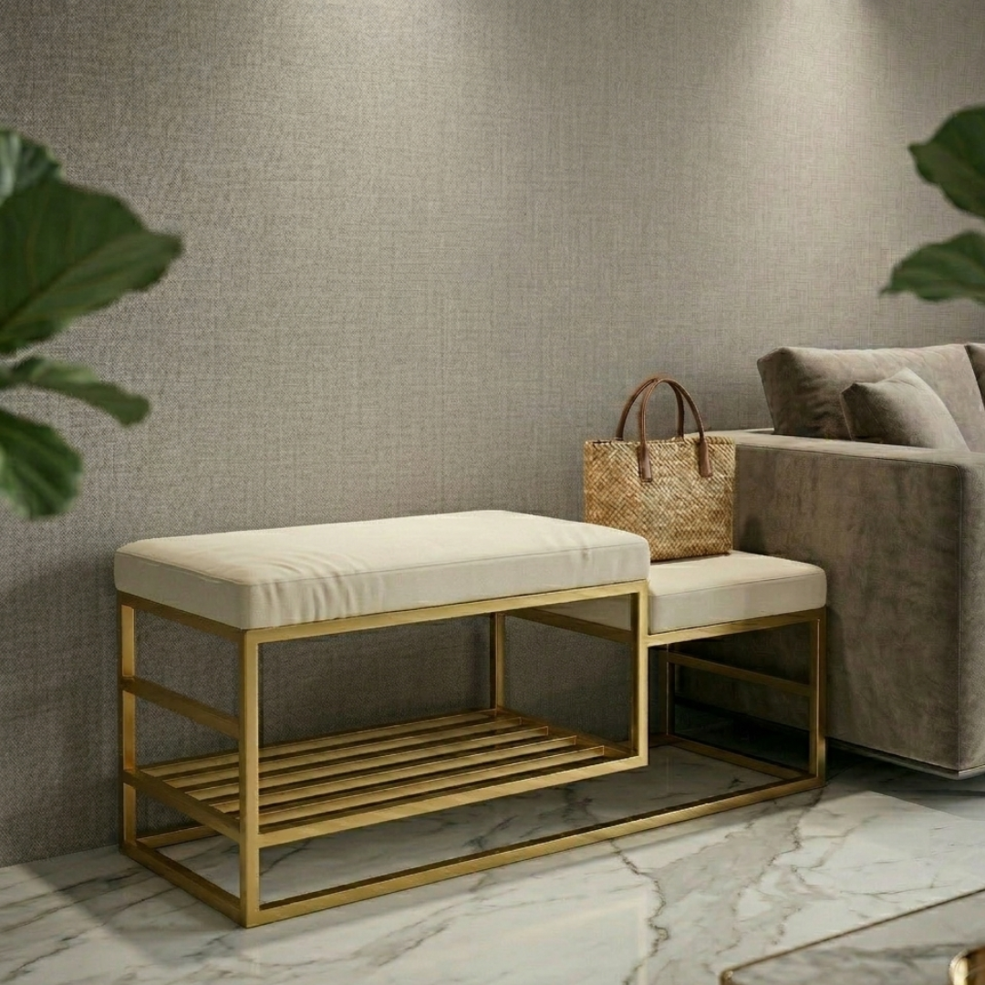 Plush Comfort Bench