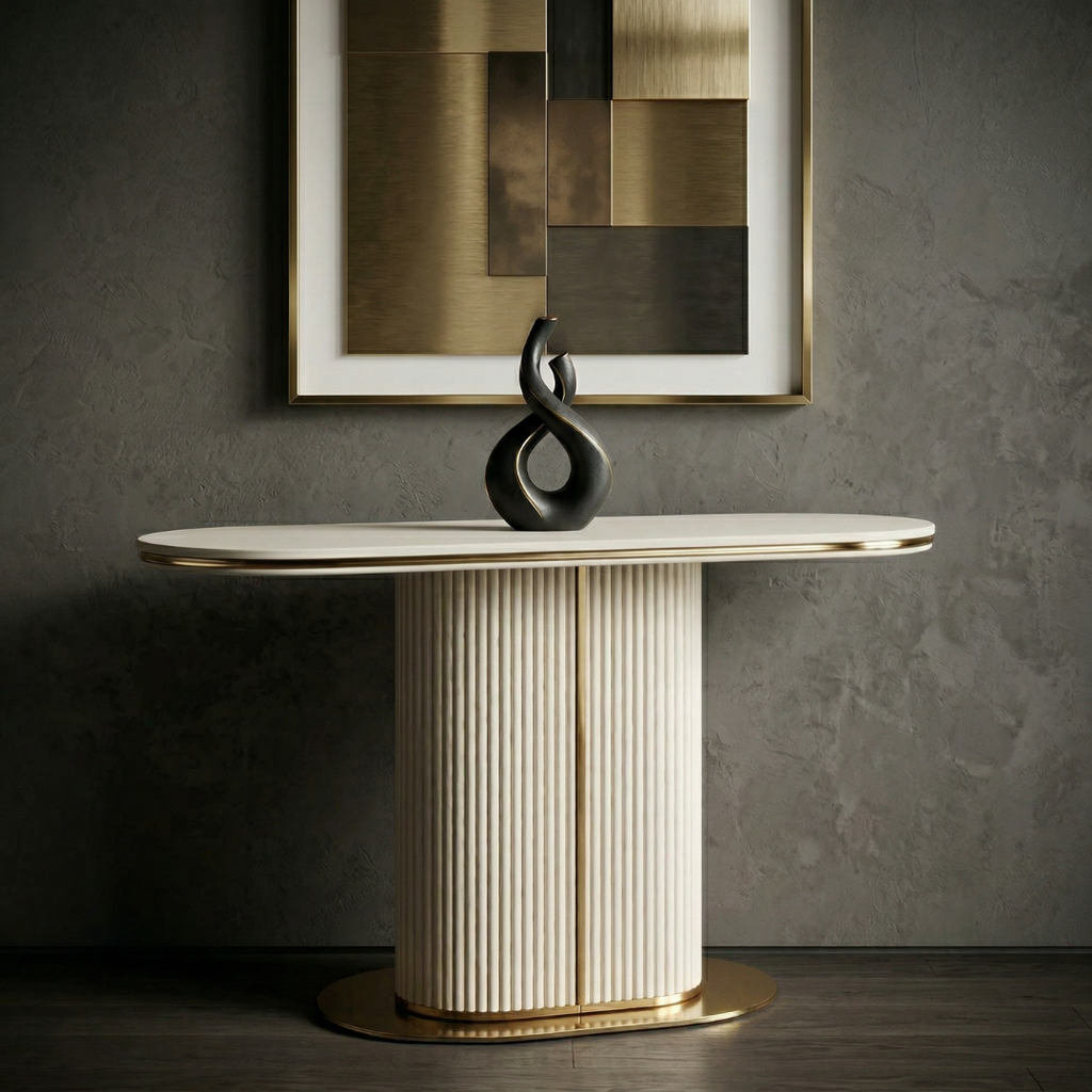 Elysian Fluted Console Table