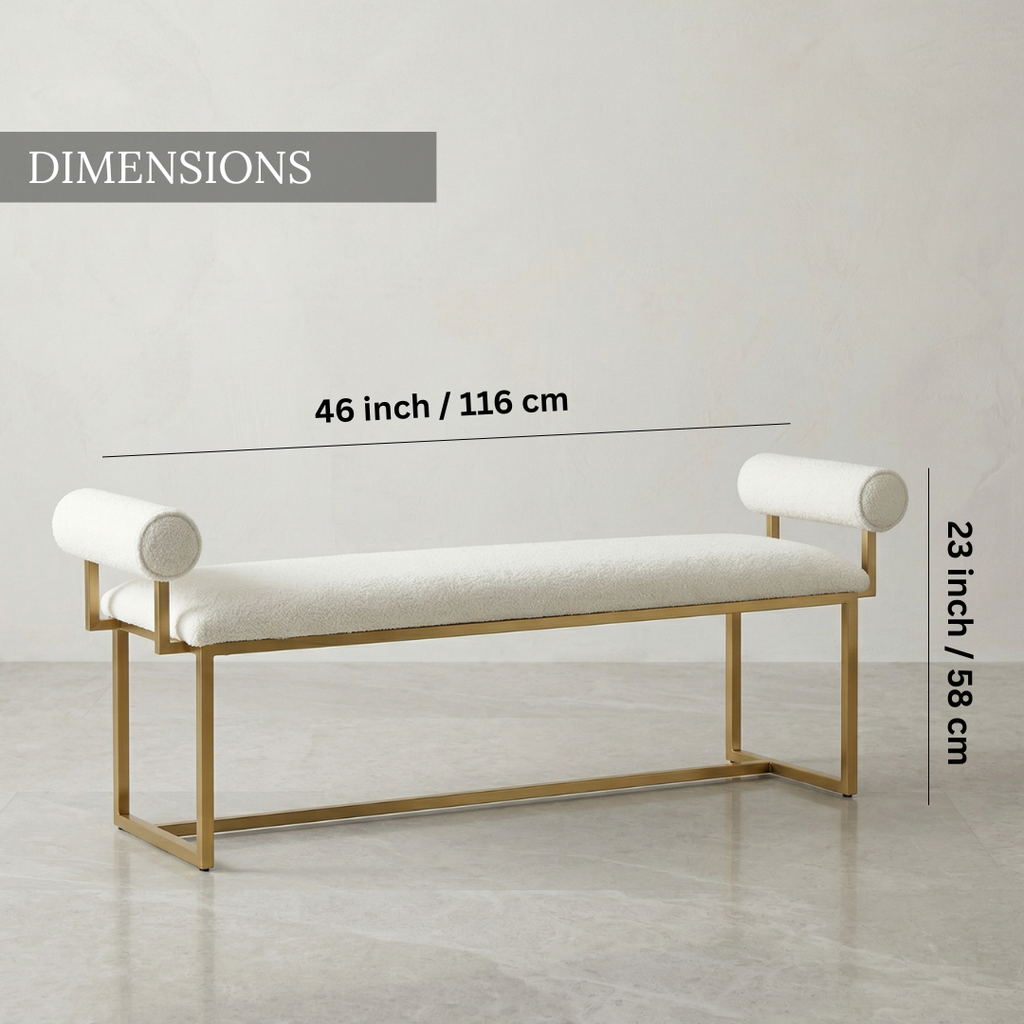 Handcrafted Aura Bench