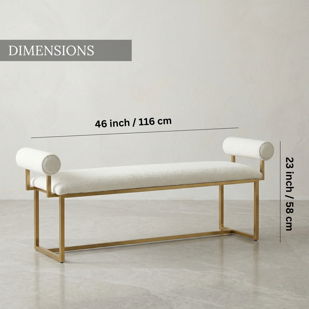 Handcrafted Aura Bench