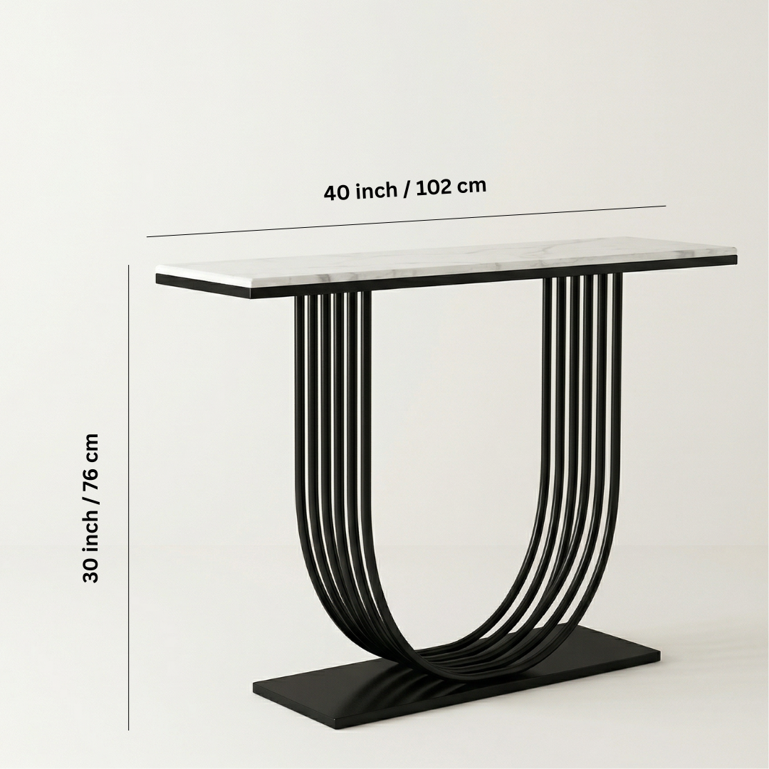 Orion Arc Luxe  Console Table