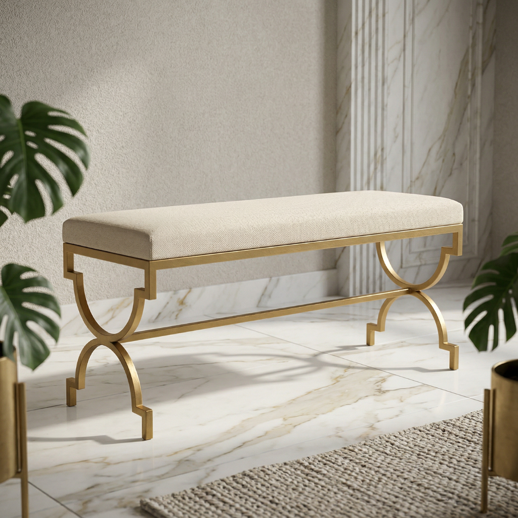 Golden Retreat Bench