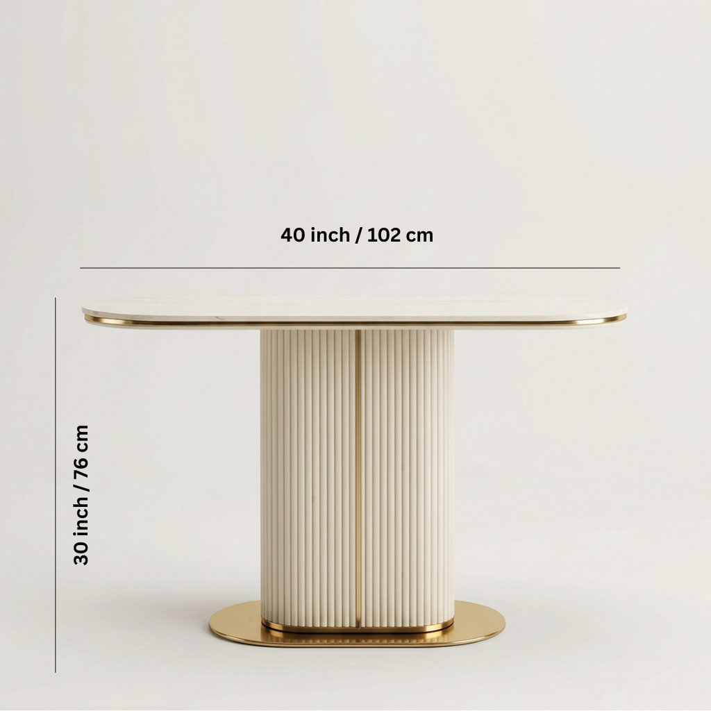 Elysian Fluted Console Table