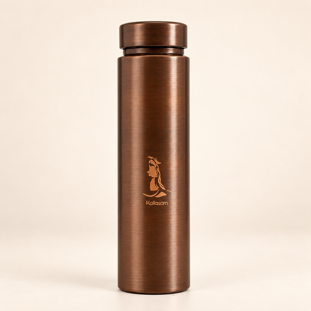 Mystic Shiva Pure Copper Water Bottle 850ml