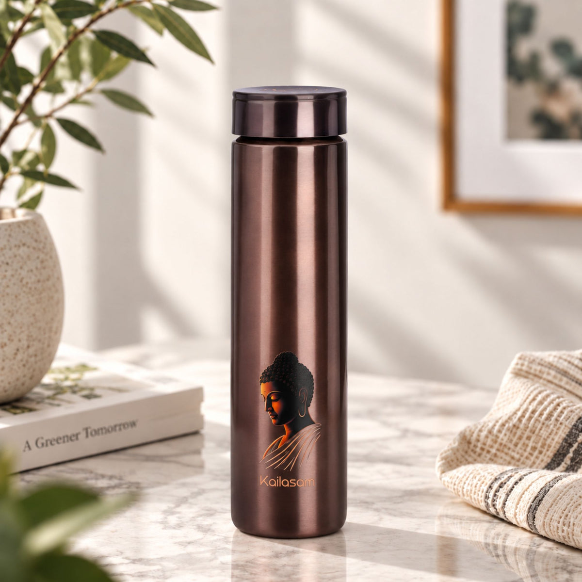 Nirvana Pure Copper Water Bottle 1L