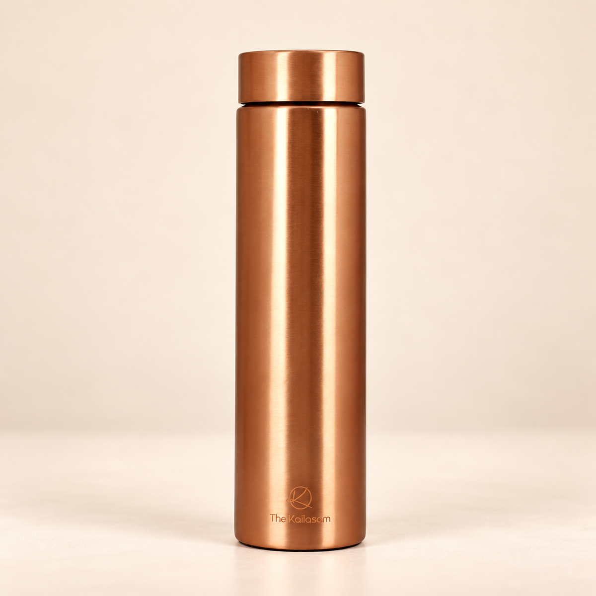 Plain Pure Copper Water Bottle 950ml