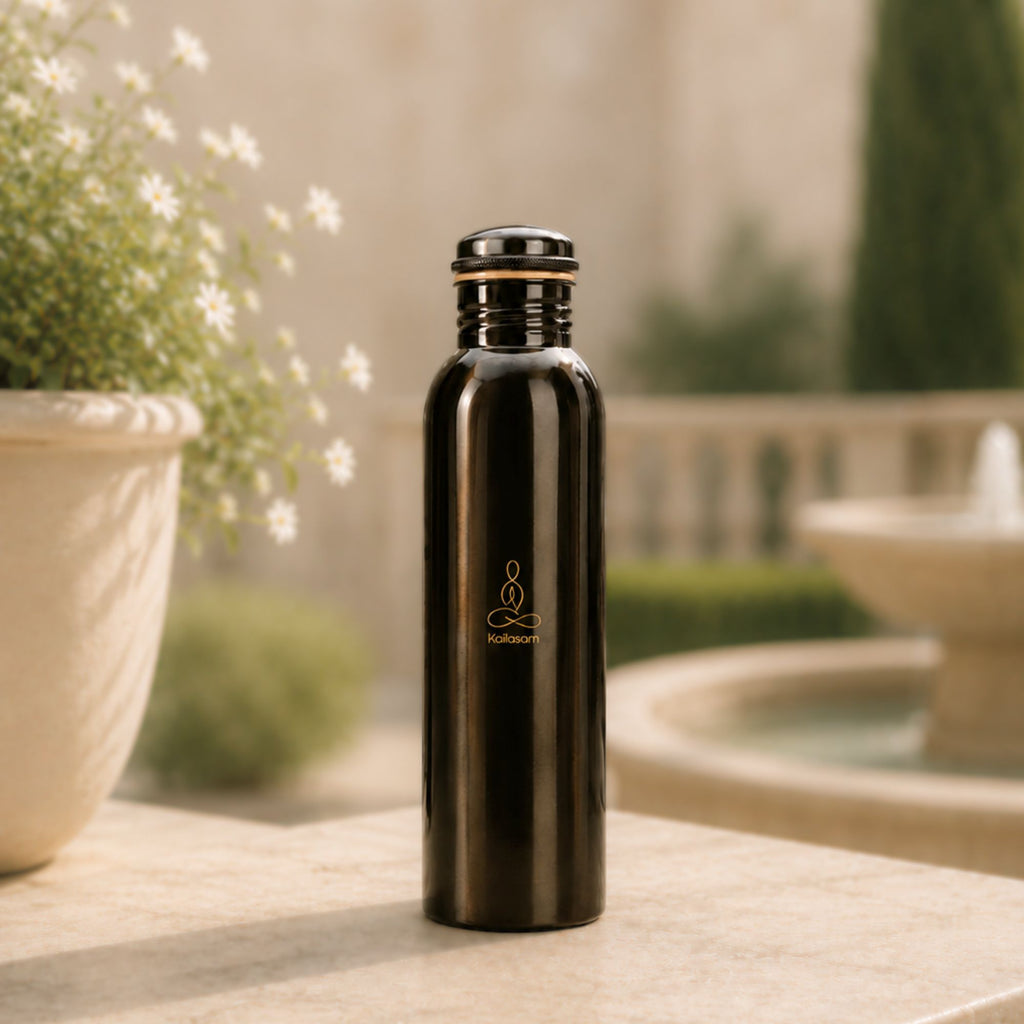 Zen Pure Copper Water Bottle 950ml